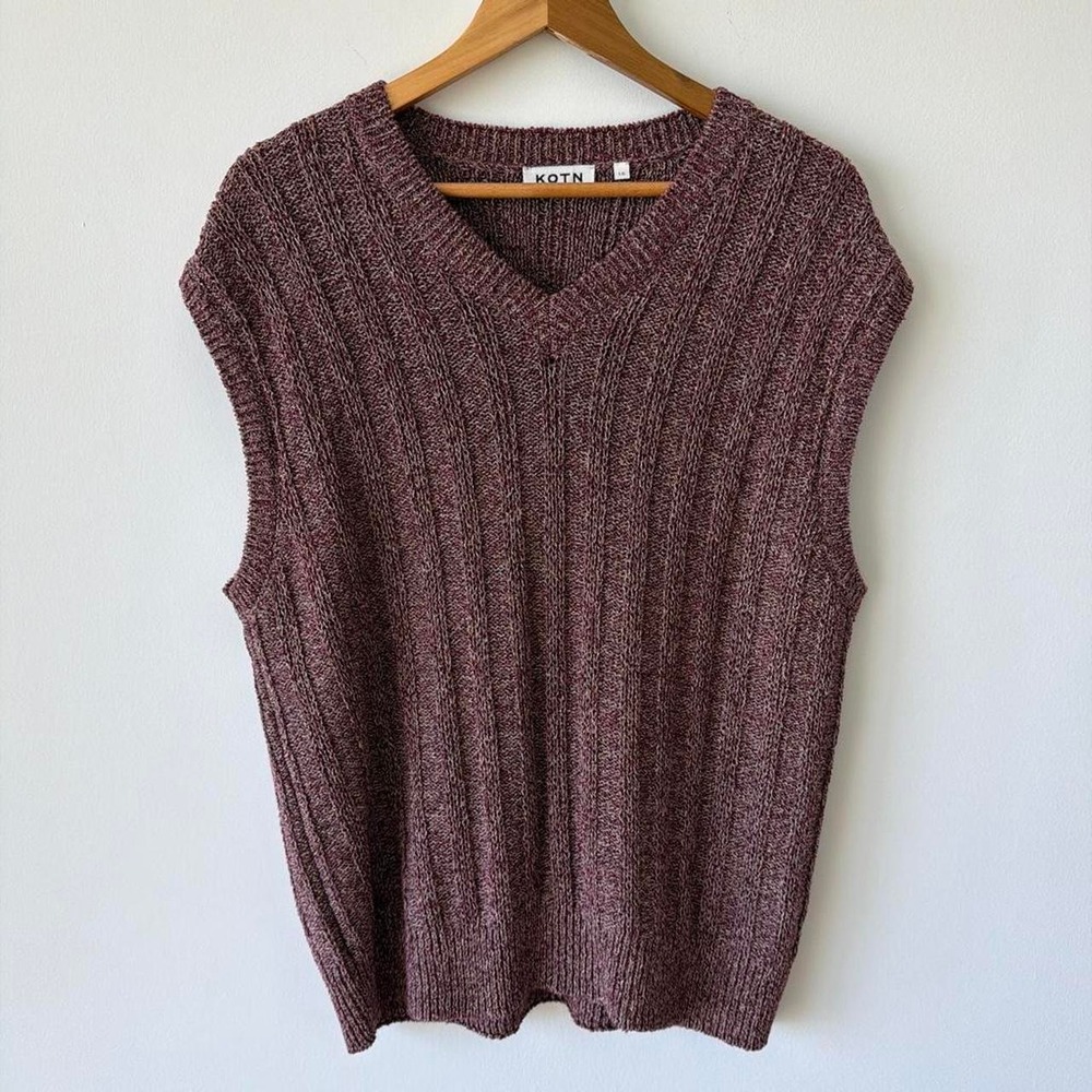 KOTN knit sweater vest.